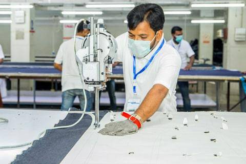 KK Fashion Exports Production Floor - Garment Manufacturing India