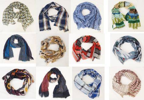 Scarves Production - KK Fashion Exports Factory India